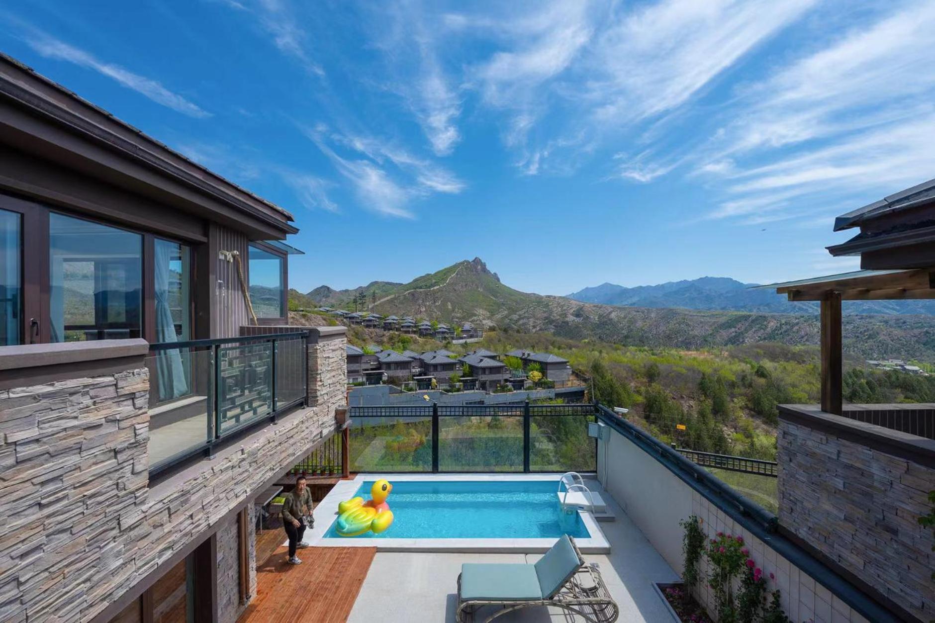 Gubei Water Town Landscape Villa Miyun Exterior photo